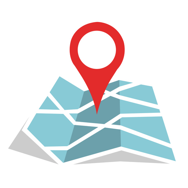 Carte géographique Marqueurs ve Location Pin
 - Photo, image
