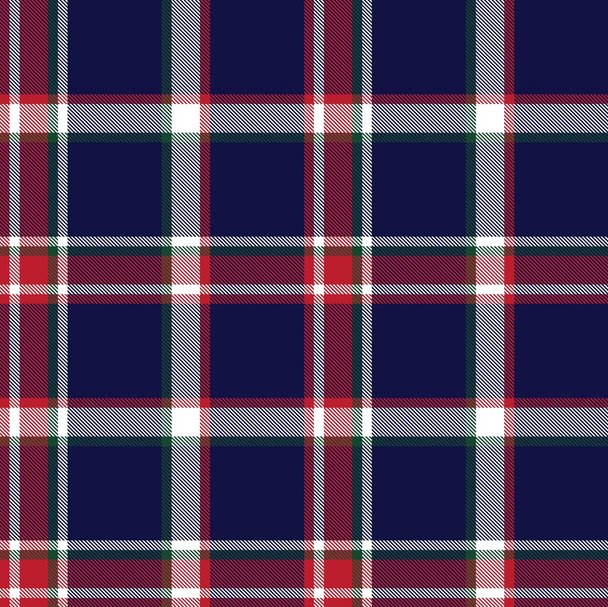 This is a classic plaid, checkered, tartan pattern suitable for shirt printing, fabric, textiles, jacquard patterns, backgrounds and websites - Vector, Image