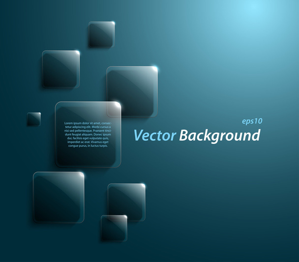 Banner Hintergrunddesign - Vektor, Bild