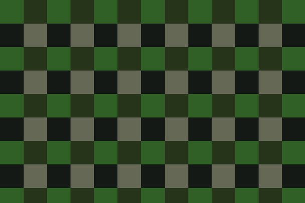 Green Checkered Background - Photo, Image