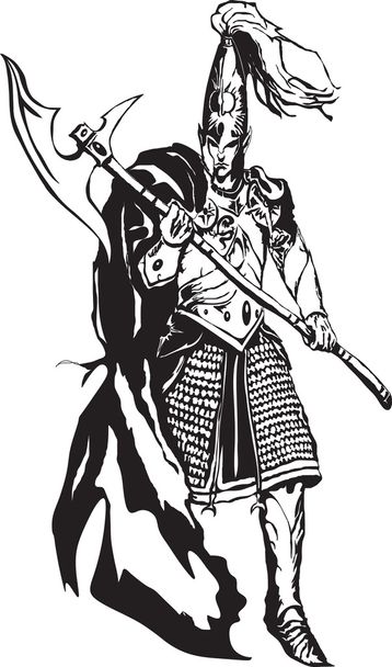 Warrior - Vector, Image