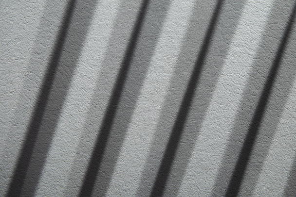 Abstract black and white striped plaster wall for background - Foto, Imagem
