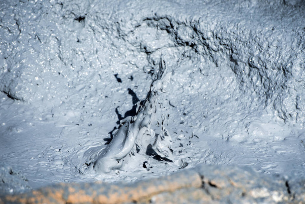 Myvatn sulfatars w Islandii - Zdjęcie, obraz
