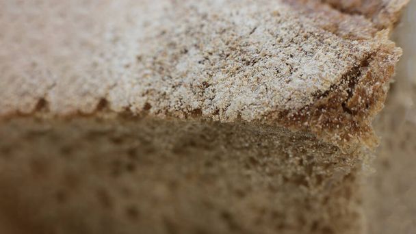 Macro photo background appetizing fresh bread - Photo, Image