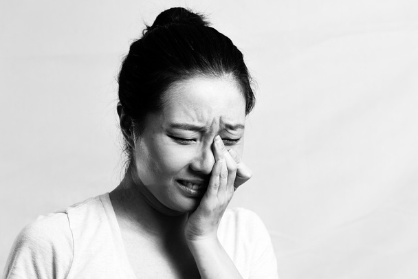 Sad girl crying - Photo, Image