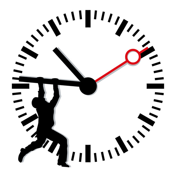 To stop the time of day - Vector, Image