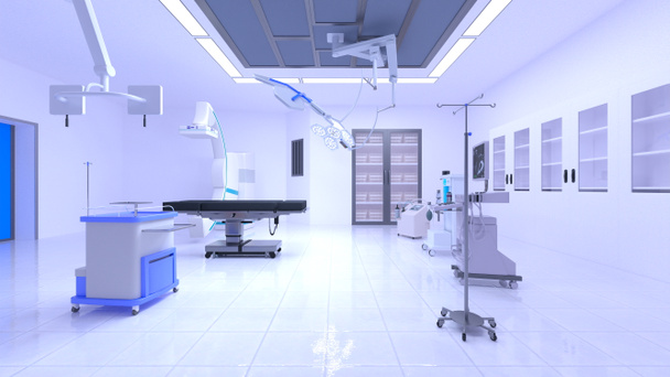απόδοσης 3D cg του ιατρικού χώρου - Φωτογραφία, εικόνα