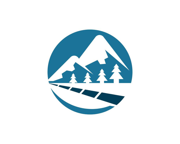 Mountain Logo Üzleti sablon Vecto - Vektor, kép