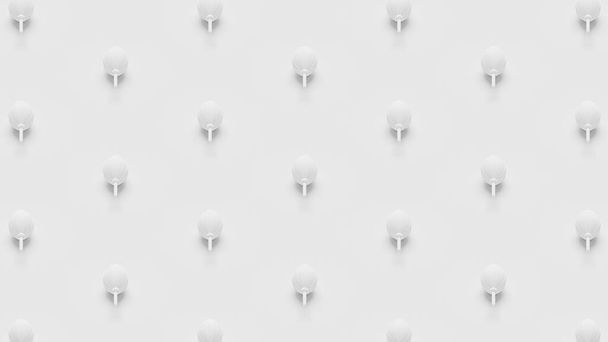 Isométrico 3D renderizado Patrón de cámara de soplador de aire monocromo en escala de grises, póster de concepto de fotografía para principiantes y banner social ilustración de diseño horizontal aislada sobre fondo gris
 - Foto, imagen