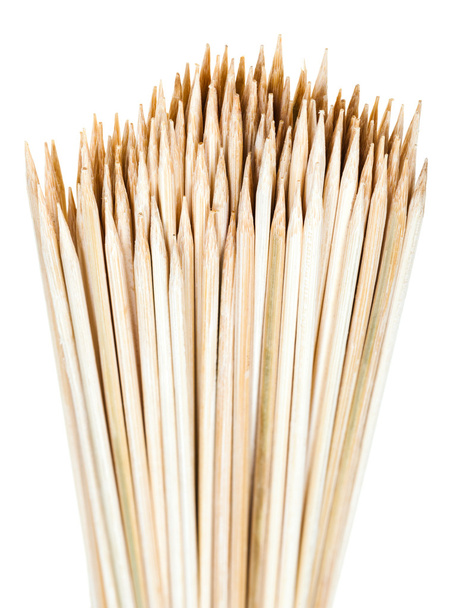 many wooden skewers - Photo, Image