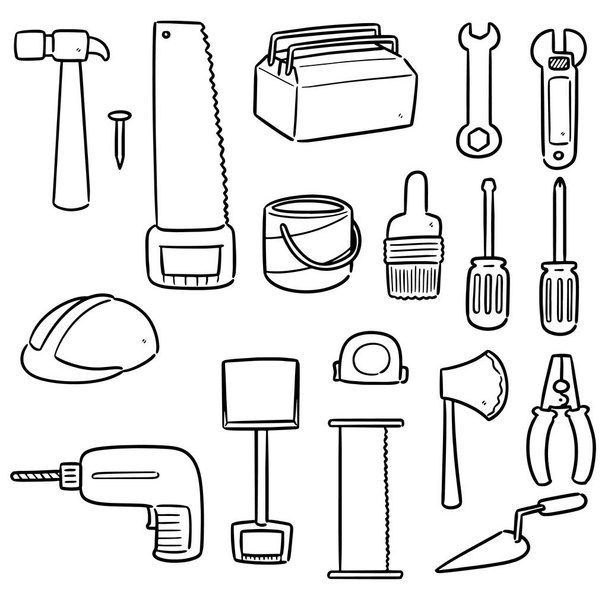 Conjunto vetorial de ferramentas de construção
 - Vetor, Imagem