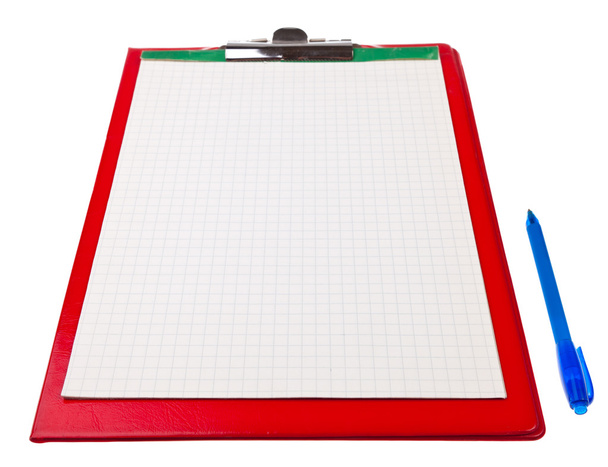 Clipboard with pen - Photo, Image