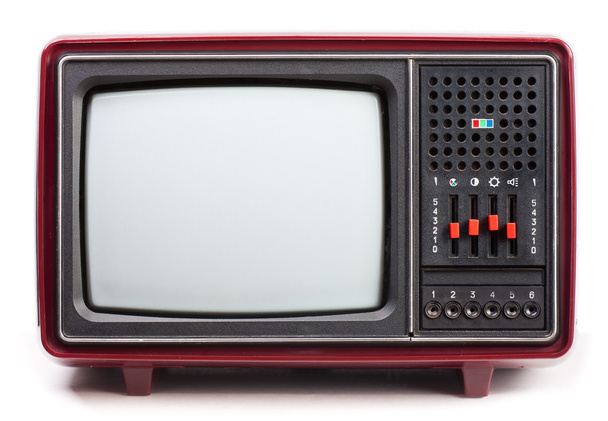 Vintage tv seti - Fotoğraf, Görsel