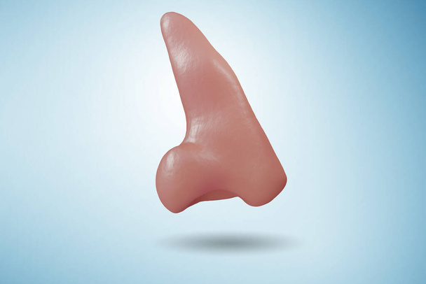 Illustrazione del naso nel concetto medico - rendering 3d
 - Foto, immagini