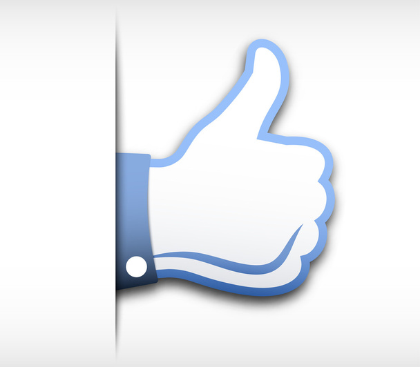 Thumbs up vector illustration - Vector, Image