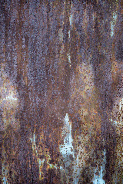Rusty metal pintado textura fundo
. - Foto, Imagem
