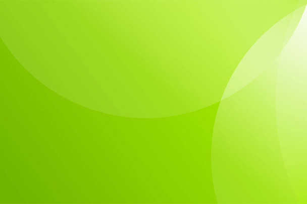 Abstract Fresh Green White Gradient Background Design Template Vector - Vektör, Görsel