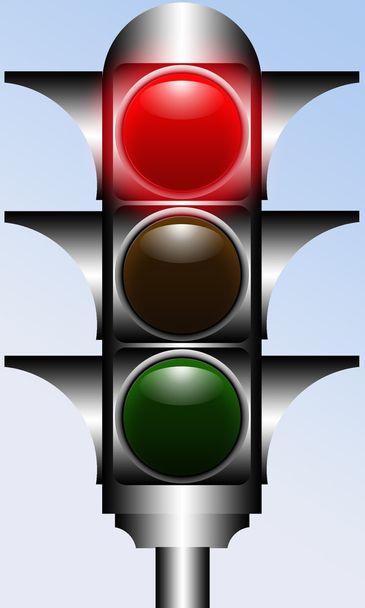Forgalomirányító lámpa - Fotó, kép