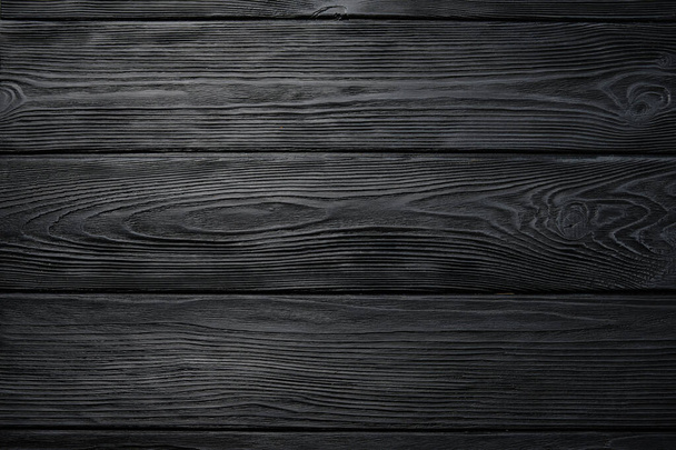 Black wood texture for design and background - 写真・画像