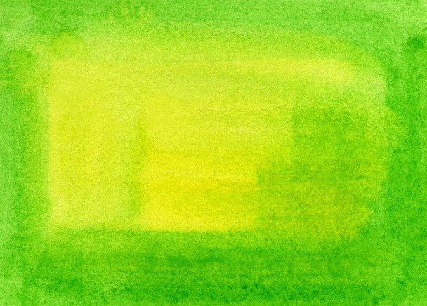 Tasarım için parlak yeşil soyut suluboya arkaplanı - Fotoğraf, Görsel
