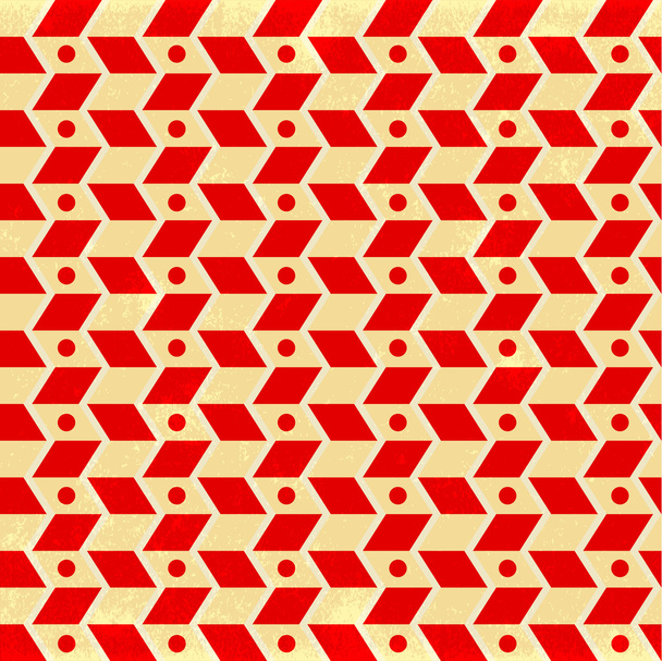 Mosaic background with rhombs. - Vector, Image