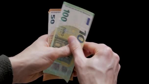 Płatność kryptowaluta i pieniądze pieniężne - Materiał filmowy, wideo