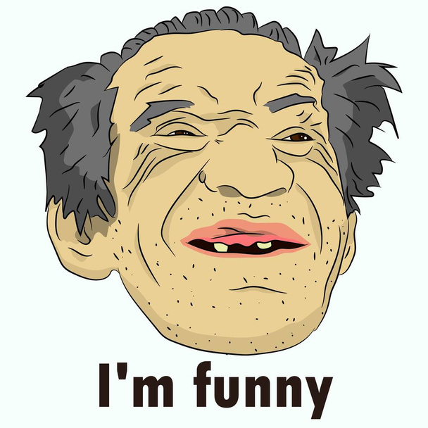  Vector illustration of wacky laughter. - Vector, Image