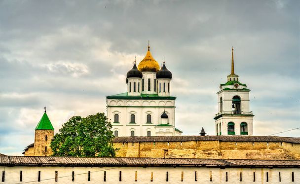 Katedrála Nejsvětější Trojice v ruském Pskově - Fotografie, Obrázek