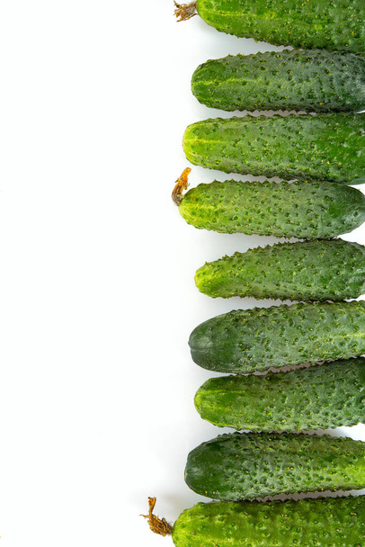 cucumbers isolated on white - Foto, immagini