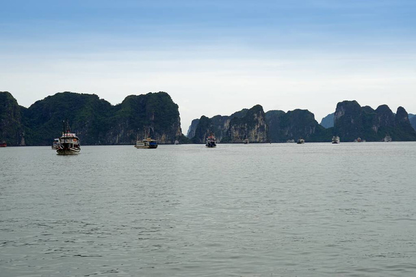 islands of the halong bay in vietnam  - Photo, Image