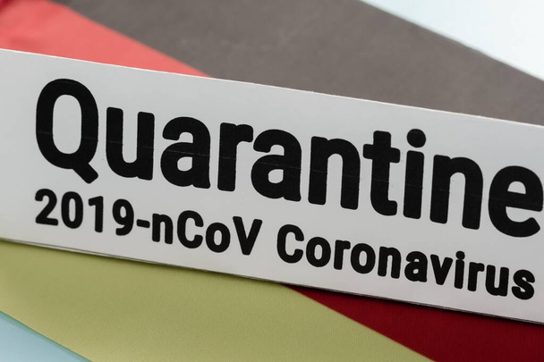 Quarantine sign virus pandemic coronavirus,  protection. - Fotó, kép