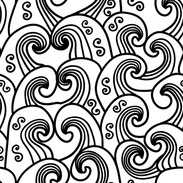 Abstract hand-drawn pattern - Vector, Image