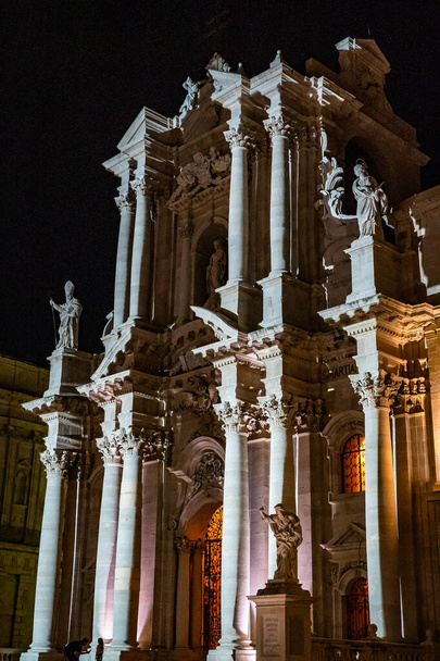 İtalya Siraküza 'daki Duomo (Sicilya) - Fotoğraf, Görsel