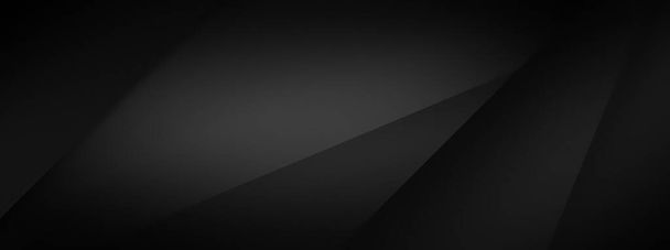 Dark background for wide banner, design template - digital illustration - Valokuva, kuva