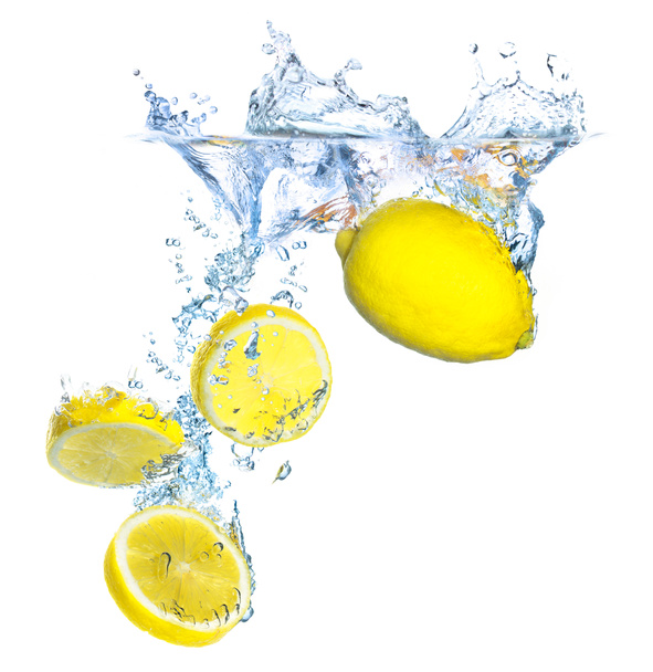 Immersion of lemon - Photo, Image