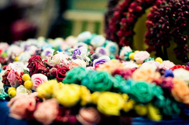 květinové dekorace na veletrhu - Fotografie, Obrázek