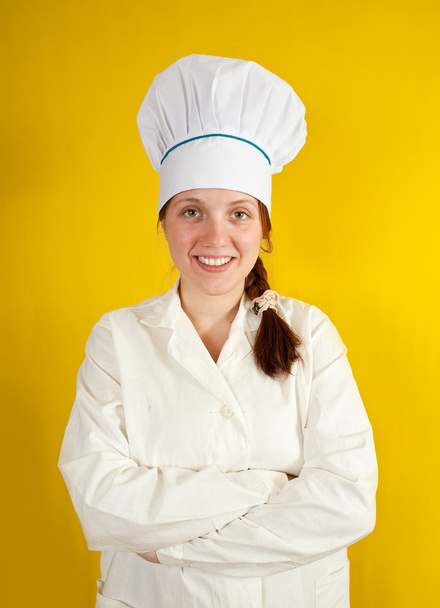 Female cook - Foto, afbeelding
