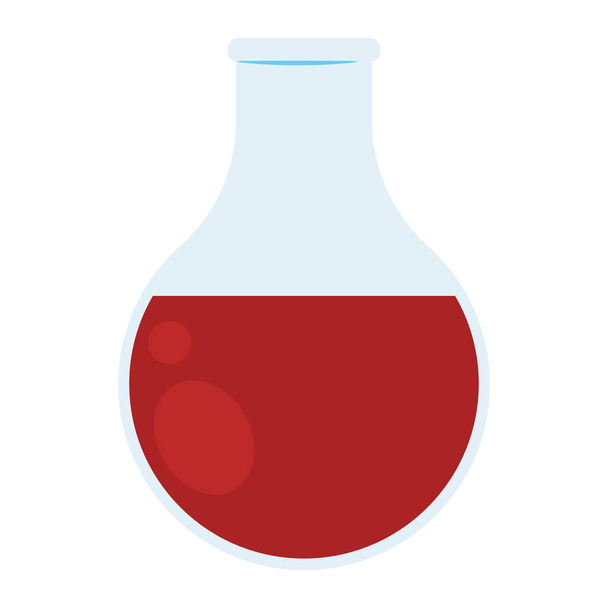 Isolated test tube icon - Vector, Image