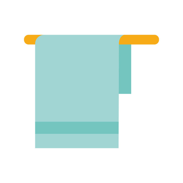 Serviette isolée en coton style plat icône design vectoriel
 - Vecteur, image