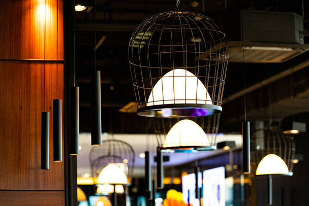 architecture atmosphere restaurant lighting - Zdjęcie, obraz