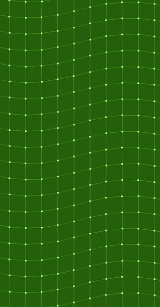 zelená síť mesh procedurální umění pozadí ilustrace - Vektor, obrázek