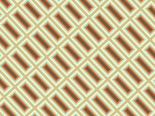 Simple ornamental pattern, textile print. Pattern for fabric and trellis. Geometric pattern. Seamless surface. Minimalist wallpaper. - Photo, Image