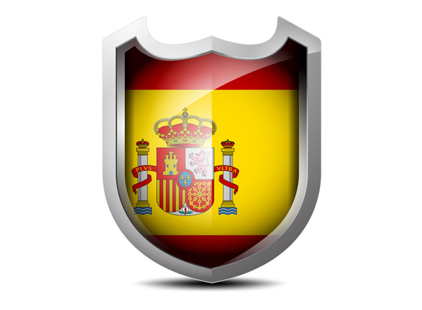 Bandera de España
 - Vector, Imagen