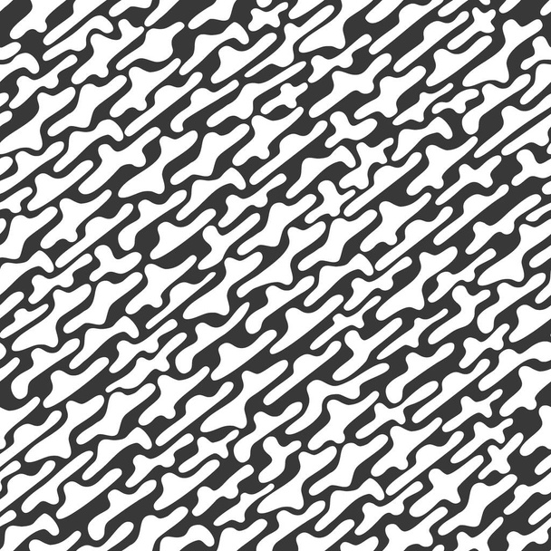 Seamless Parallel Diagonal abstract shapes pattern on black background. Design for website, print. Wallpaper, good for printing. - Διάνυσμα, εικόνα