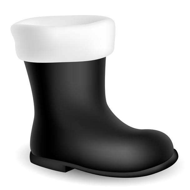 Black boot - Vector, Image