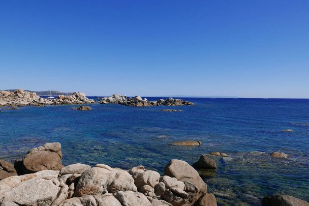 Corse du Sud, vacances au bord de l'eau sur l'île de beauté.France
 - Photo, image