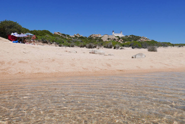 Zuid Corsica, vakantie aan het water op het eiland van schoonheid.Frankrijk - Foto, afbeelding