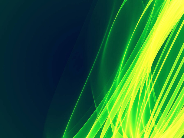 Fondo de velo claro verde - Textura de gas transparente ondulado - Resumen Billowy Luminous Background Pattern
 - Foto, imagen