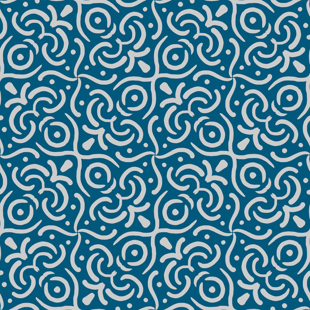 Abstract seamless pattern with curvy lines - Foto, imagen