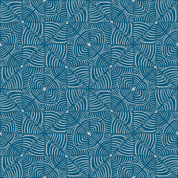 Optical illusion - abstract hypnotic seamless pattern - Zdjęcie, obraz